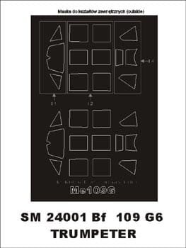 Przejdź do produktu MONTEX SM24001 - 1:24 Messerchmitt Bf-109 G-6