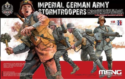 Przejdź do produktu MENG MODEL HS010 - 1:35 Imperial German Army Stormtroopers