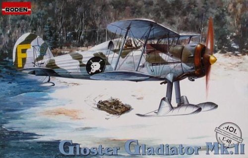 Przejdź do produktu RODEN 401 - 1:48 Gloster Gladiator Mk.II