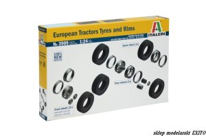 ITALERI 3909 - 1:24 European Tractors Tyres and Rims