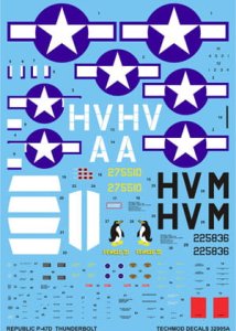 TECHMOD 32005 - 1:32 Republic P-47D Thunderbolt