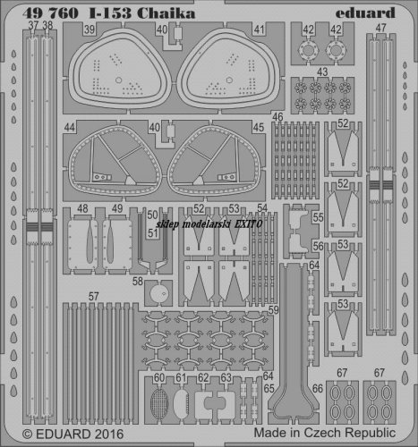 Przejdź do produktu EDUARD 49760 - 1:48 I-153 Chaika
