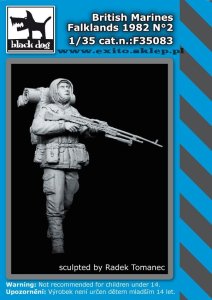 BLACK DOG F35083 - 1:35 British Marines Falklands 1982 N°2