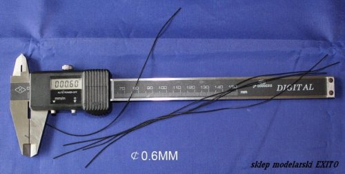 Przejdź do produktu RIICH MODELS 30005 - Soft Pipes for Modelling Purpose 0.6 x 200mm x5 per set