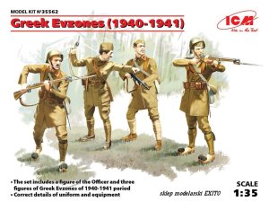 ICM 35562 - 1:35 Greek Evzones ( 1940-1941 )
