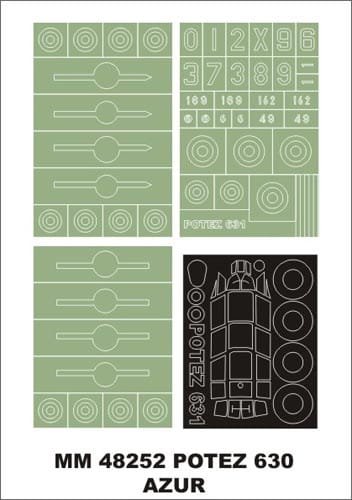Przejdź do produktu MONTEX MM48252 - 1:48 Potez 631
