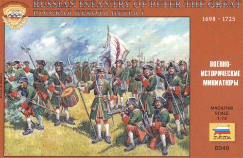 Przejdź do produktu ZVEZDA 8049 - 1:72 Russian Infantry of Peter I The Great
