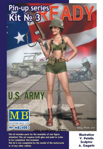Przejdź do produktu MASTER BOX 24003 - 1:24 Pin-up series Kit No.3 Alice