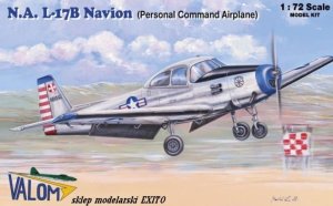 VALOM 72107 - 1:72 North American L-17B Navion - Personal Command Airplane