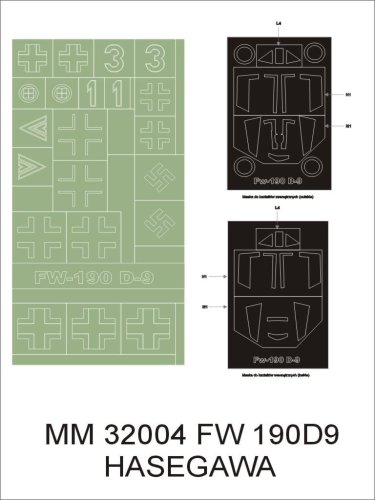 Przejdź do produktu MONTEX MM32004 - 1:32 Focke Wulf Fw-190 D-9