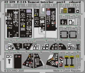 EDUARD 32529 - 1:32 F-14A interior