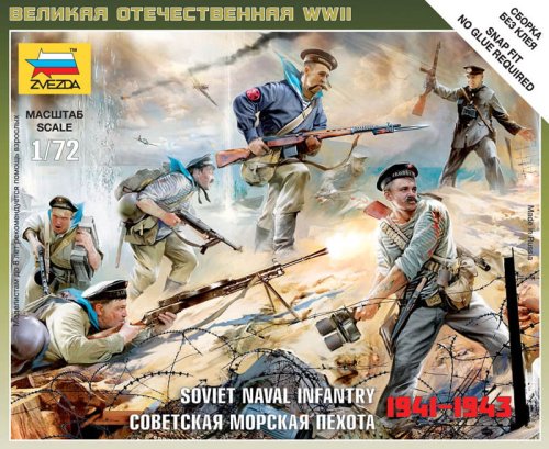 Przejdź do produktu ZVEZDA 6146 - 1:72 Soviet Naval Infantry