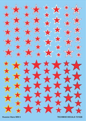 Przejdź do produktu TECHMOD 72102 - 1:72 National Insignia Russian Stars