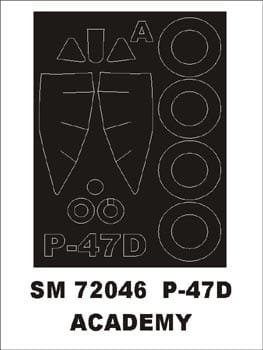 Przejdź do produktu MONTEX SM72046 - 1:72 P-47 D