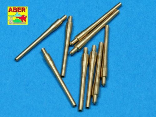 Przejdź do produktu ABER 1:700L-12  - 1:700 Zestaw 9 luf 406 mm  do okrętów: North Carolina, Washington,  krótkie z osłonami