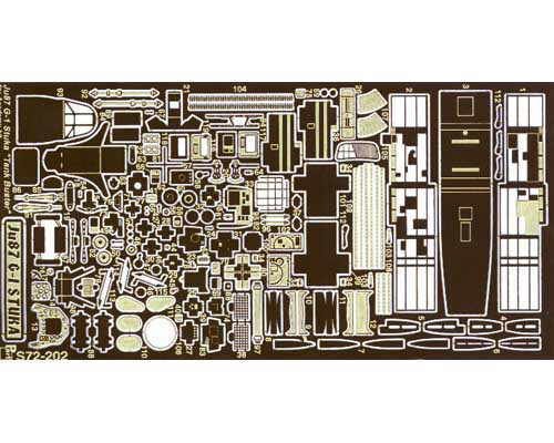Przejdź do produktu PART S72202 - 1:72 Ju-87 G-1 Stuka Tank Buster