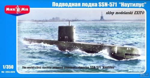 Przejdź do produktu MIKROMIR 350009 - 1:350 Nautilus US nuclear submarine SSN-571