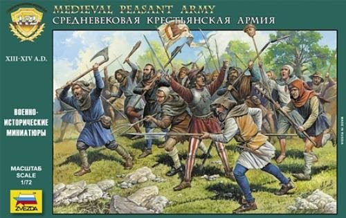 Przejdź do produktu ZVEZDA 8059 - 1:72 Medieval Peasant Army XIII-XV Century