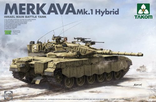 Przejdź do produktu TAKOM 2079 - 1:35  Merkava 1 Hybrid