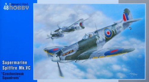 Przejdź do produktu SPECIAL HOBBY 48091 - 1:48 Supermarine Spitfire Mk.VC Czechoslovak Squadrons