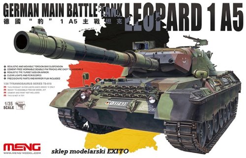 Przejdź do produktu MENG MODEL TS015 - 1:35 German Main Battle Tank Leopard 1 A5