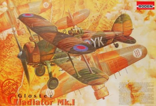 Przejdź do produktu RODEN 408 - 1:48 Gloster Gladiator Mk.I