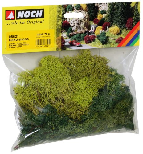 Przejdź do produktu NOCH 08621 - Lichen - Green mix - Porosty/ mchy/ krzewy 75 g