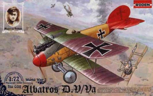 Przejdź do produktu RODEN 032 - 1:72 Albatros D.V / Va