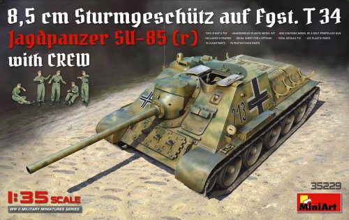 Przejdź do produktu MINIART 35229 - 1:35 Jagdpanzer SU-85 (r) w/ Crew