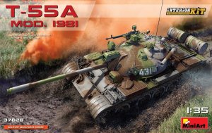 MINIART 37020 - 1:35 T-55A Mod.1981 with interior