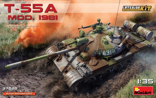 Przejdź do produktu MINIART 37020 - 1:35 T-55A Mod.1981 with interior