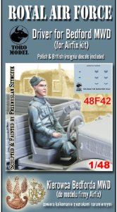 TORO MODEL 48F42 - 1:48 RAF / PSP - Kierowca do Bedforda MWD