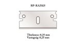 RP TOOLZ RPRAZ025 - Zestaw 5 ostrzy 0.25mm do RPCUTR
