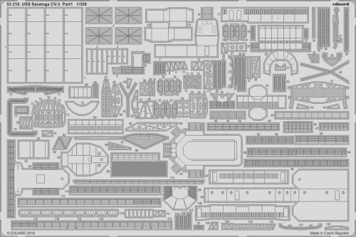 Przejdź do produktu EDUARD 53216 - 1:350 USS Saratoga CV-3 pt.1