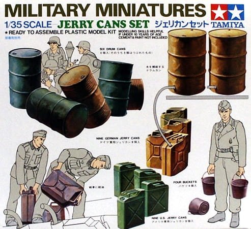 Przejdź do produktu TAMIYA 35026 - 1:35 Jerry Cans Set
