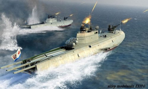 Przejdź do produktu MERIT 63503 - 1:35 Soviet Navy G-5 Class Motor Torpedo Boat