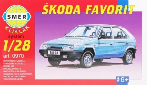 Przejdź do produktu SMER 0970 - 1:28 Skoda Favorit