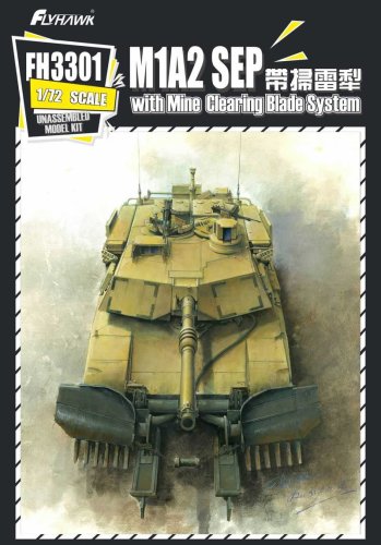 Przejdź do produktu FLYHAWK 3301 - 1:72 M1A2 SEP with Mine Clearing Blade System