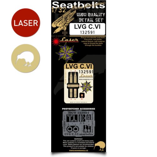 Przejdź do produktu HGW 132591 - 1:32 LVG C.VI seatbelts