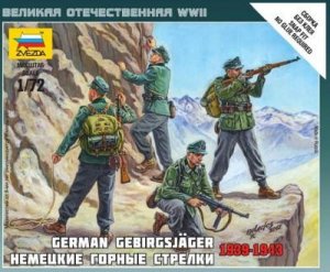 ZVEZDA 6154 - 1:72 German Gebirgsjäger 1939-43