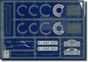 HASEGAWA 72101 QG1 - 1:24 Toyota Corolla WRC Photo-etched Parts