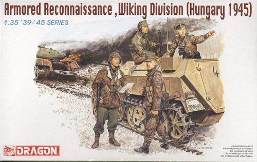 Przejdź do produktu DRAGON 6131 - 1:35 Armored Reconnaissance SS Wiking Division