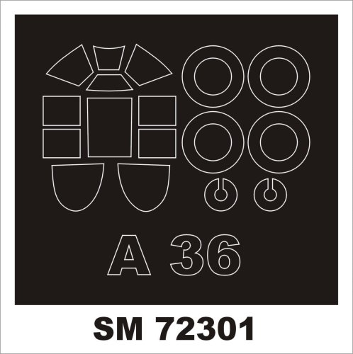 Przejdź do produktu MONTEX SM72301 - 1:72 A-36 Apache