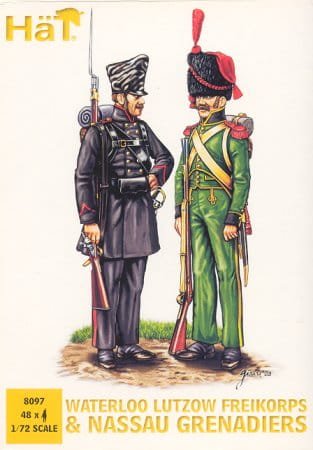 Przejdź do produktu HAT 8097 - 1:72 Waterloo Lutzow Freikorps & Nassau Grenadiers