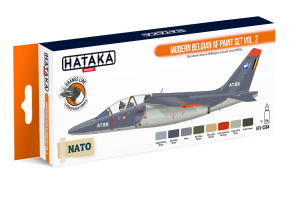 HATAKA CS64 - Zestaw farb Modern Belgian AF vol. 2
