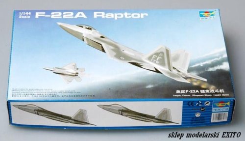 Przejdź do produktu TRUMPETER 01317 - 1:144 F-22A Raptor