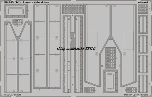 Przejdź do produktu EDUARD 36345 - 1:35 T-14 Armata side skirts