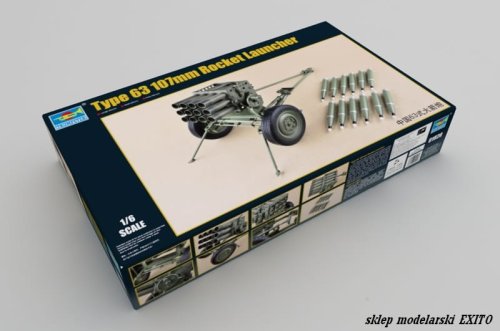 Przejdź do produktu TRUMPETER 01920 - 1:6 Type 63 107mm Rocket Launcher
