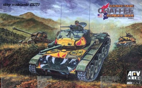 Przejdź do produktu AFV CLUB 35209 - 1:35 US M24 Tank Chaffee - Korean War