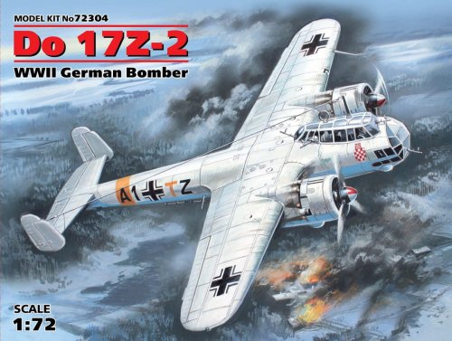Przejdź do produktu ICM 72304 - 1:72 Dornier Do 17Z-2 WWII German Bomber